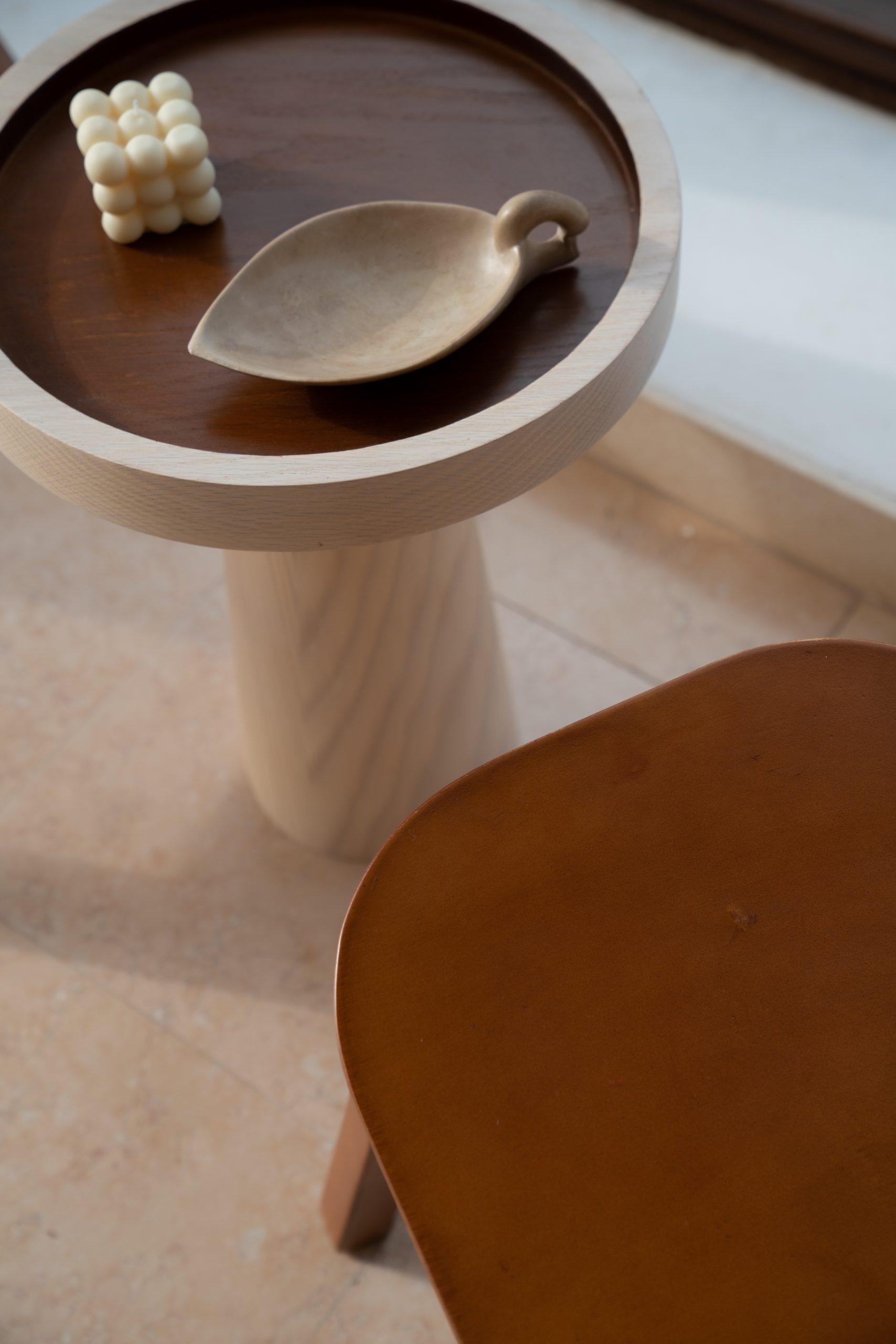 Stump Side Table Set