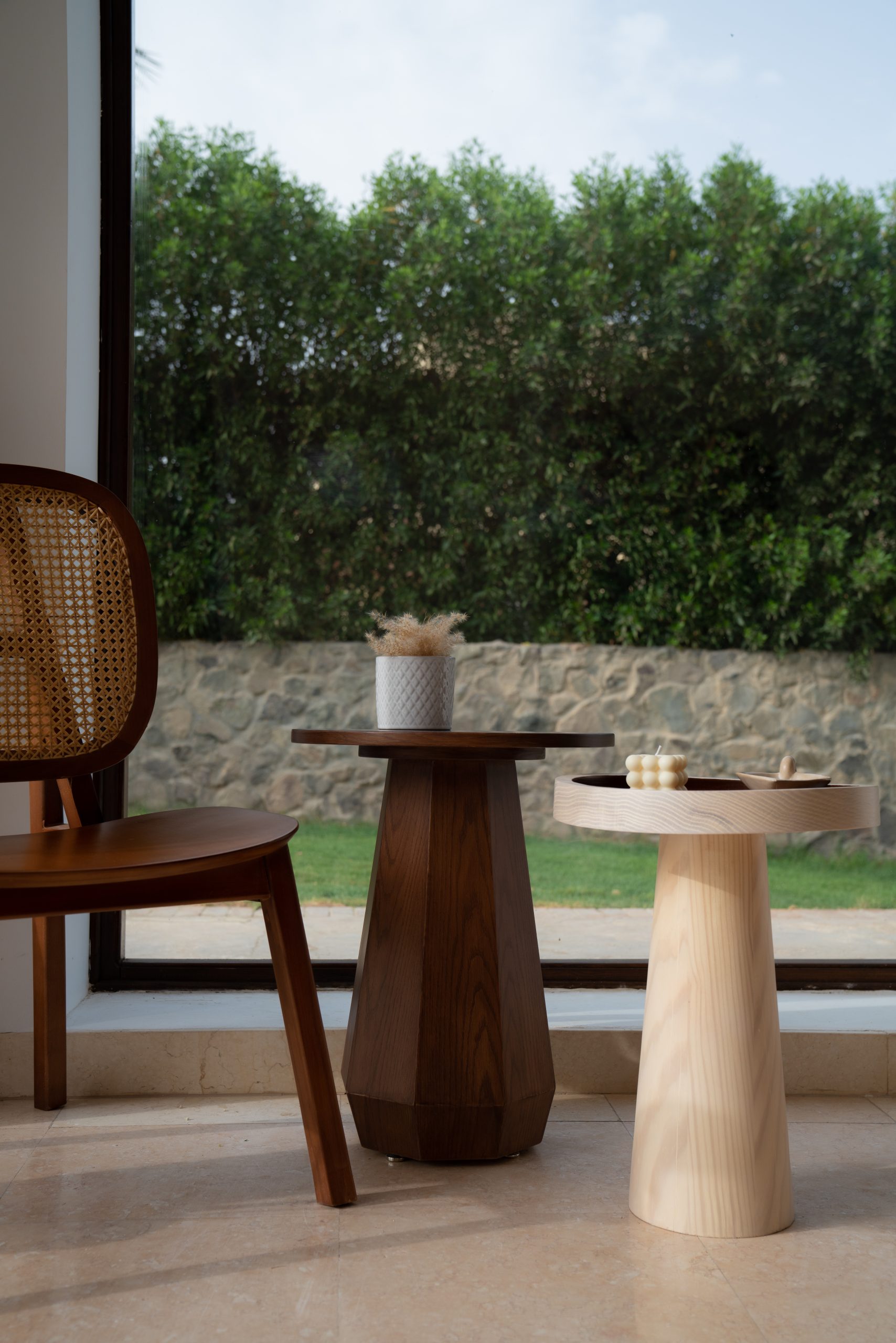 Stump Side Table Set