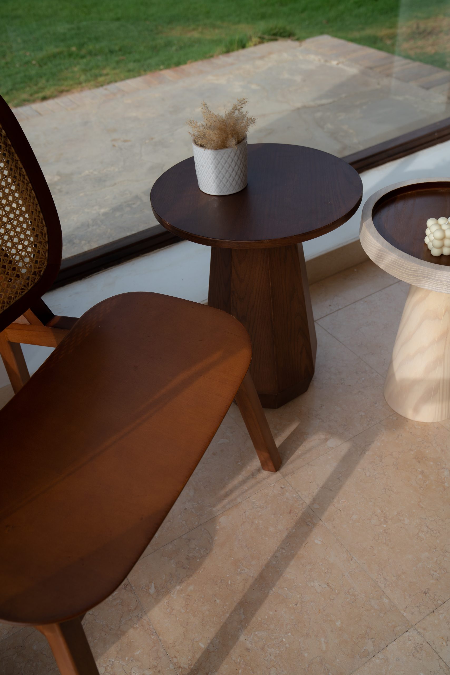 Stump Side Table Set