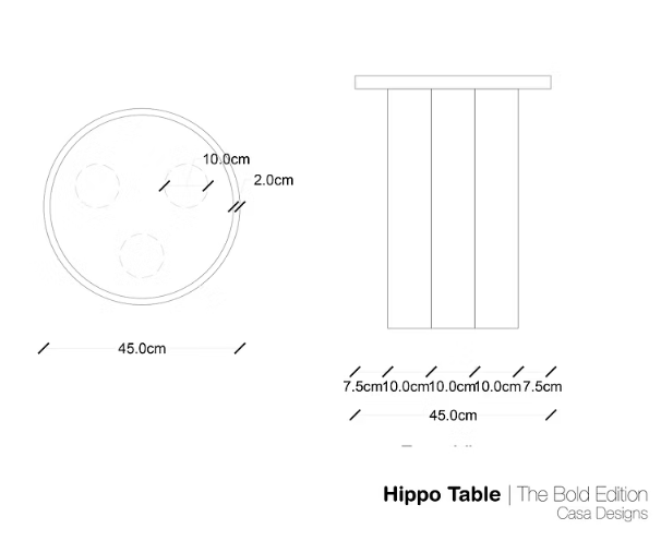 Hippo Table